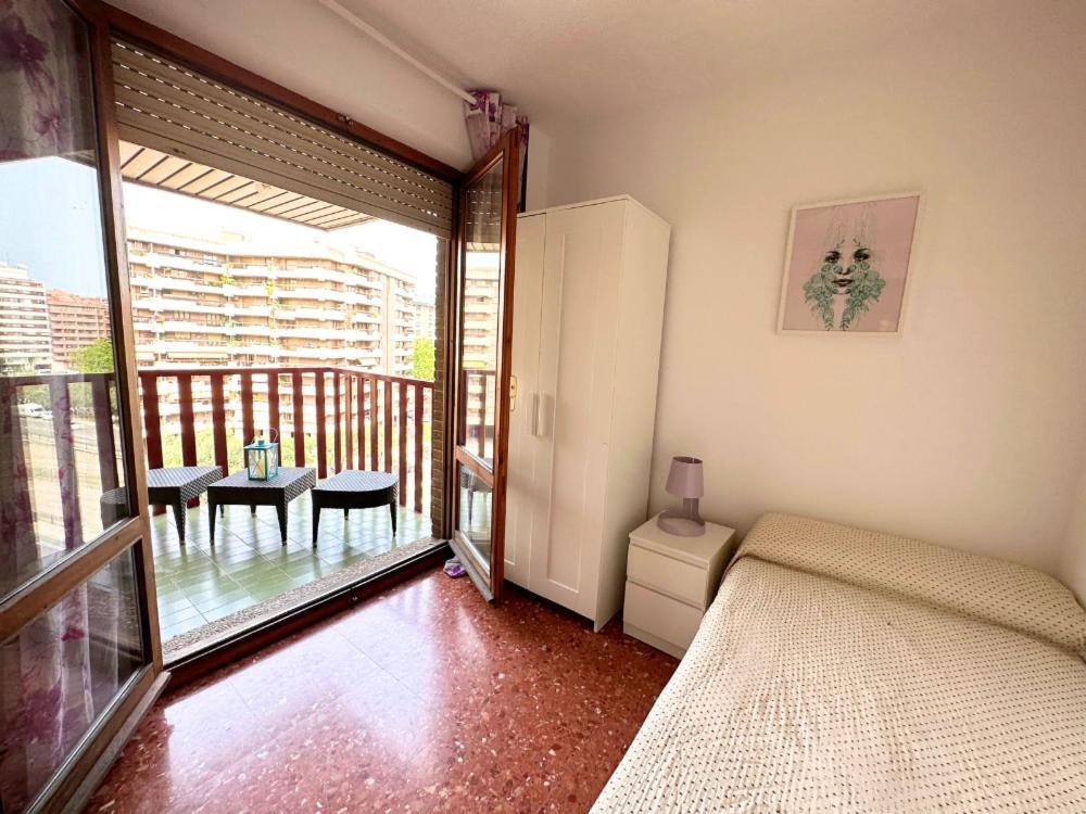 Espacioso apartamento con impresionantes vistas y garaje privado - Dos Torres Tauriel Zaragoza Exterior foto